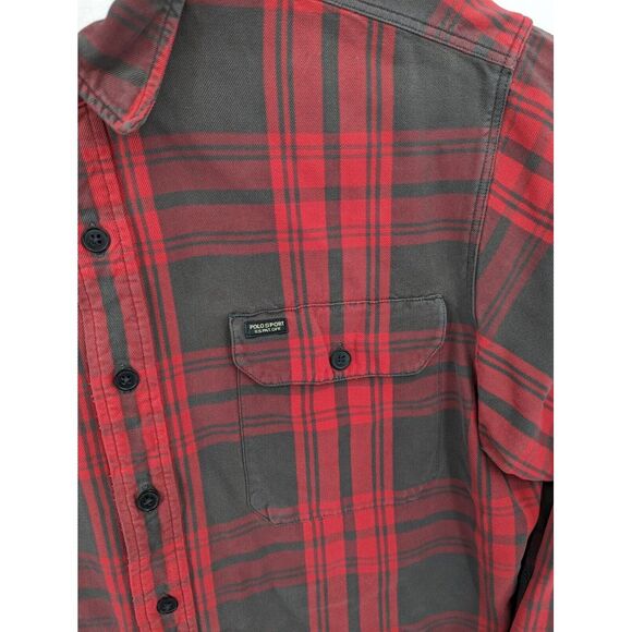 Big Mac VTG Men's Quilted Lined Plaid Flannel Jacket Shirt Medium Tall, Made USA - Picture 6 of 11